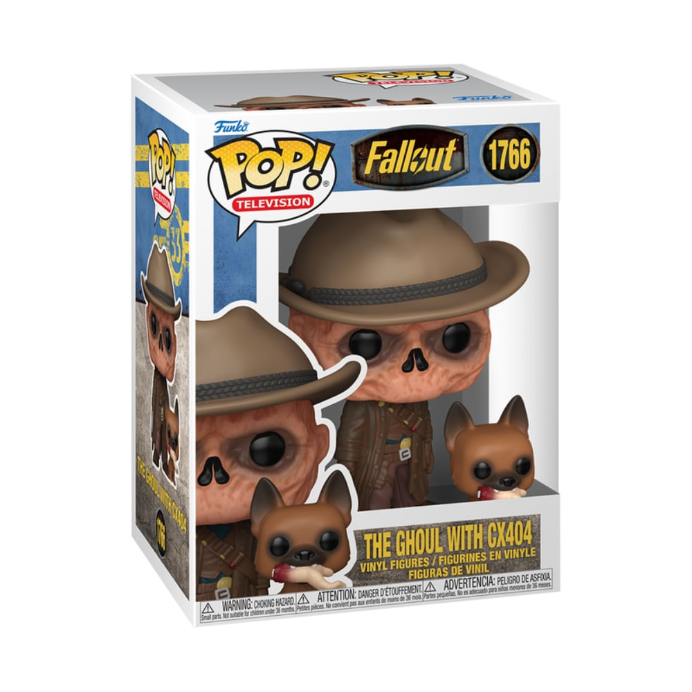 Boneco Funko Pop! & Buddy Fallout - Ghoul e CX404 - Imagem 3