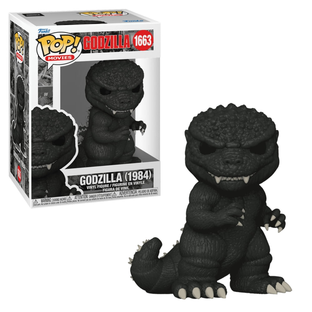 Boneco Funko Pop! 70 anos de Godzilla (1984) com Chase