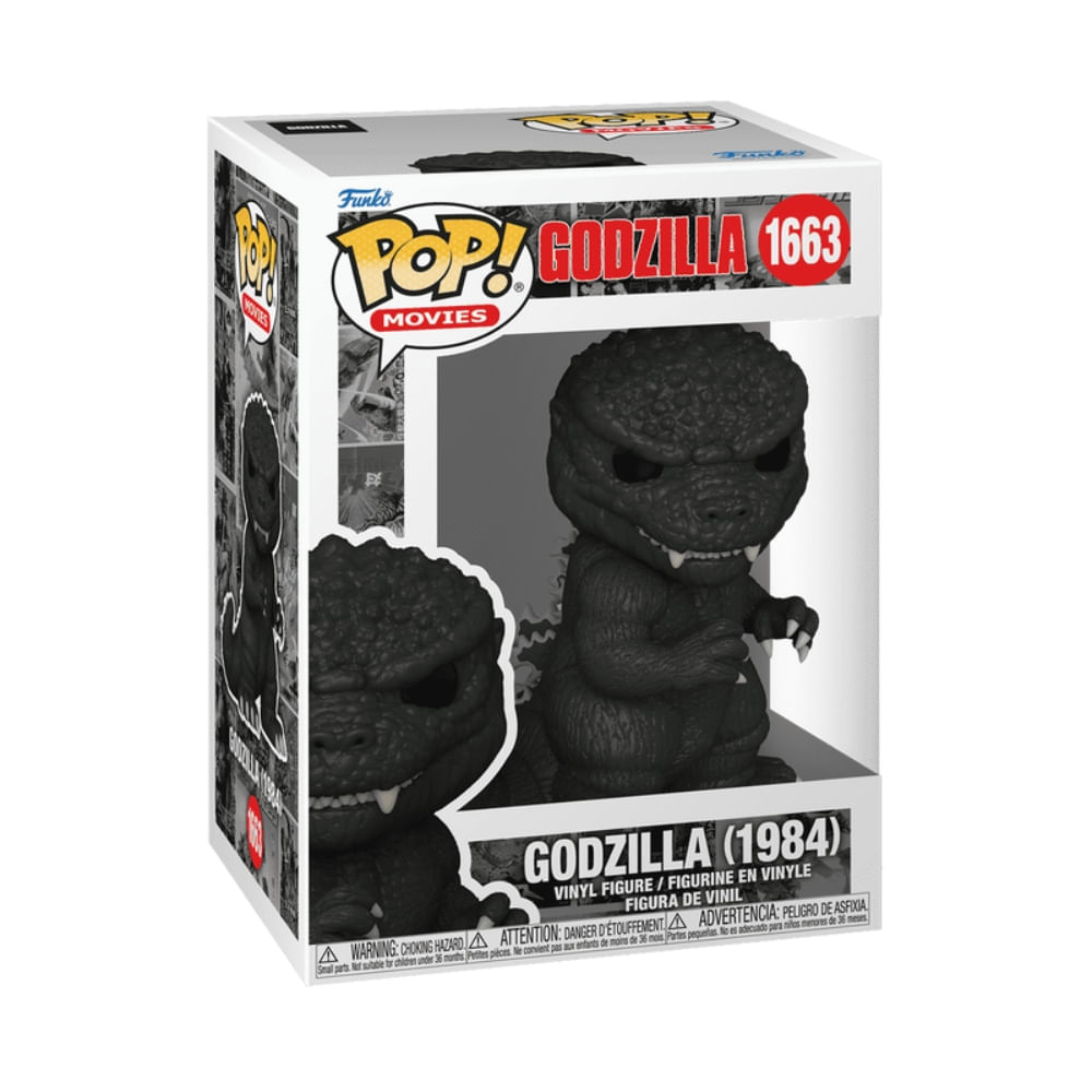 Boneco Funko Pop! 70 anos de Godzilla - Godzilla (1984) com Chase - Imagem 6