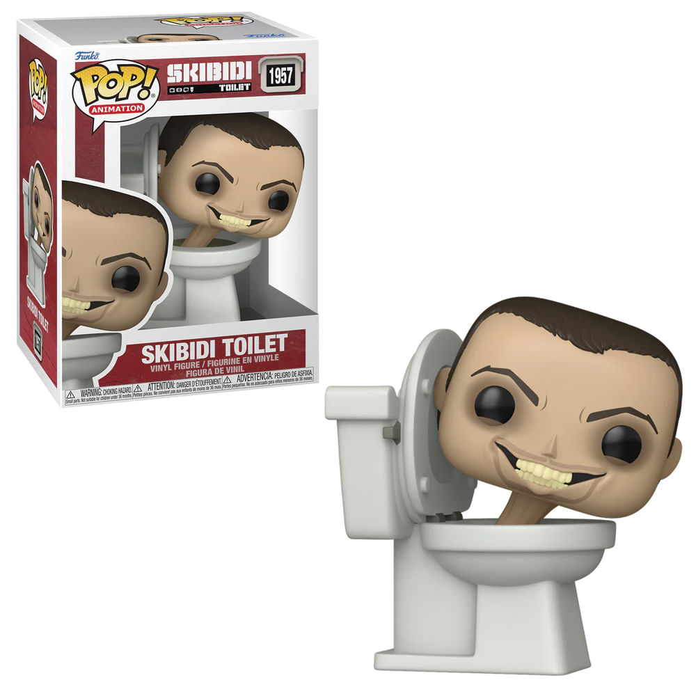 Boneco Funko Pop! Skibidi Toilet - Skibidi Toilet