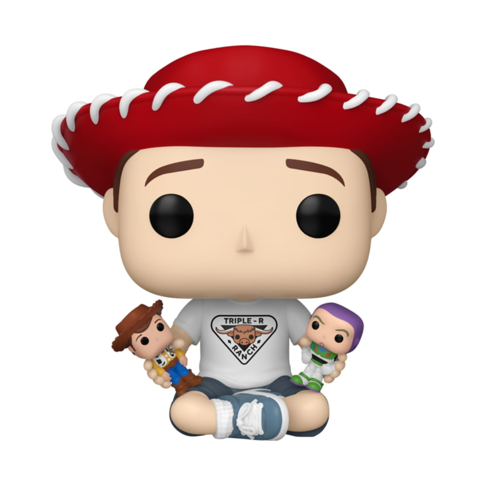 Boneco Funko Pop! Disney Toy Story 30 anos - Andy - Imagem 3