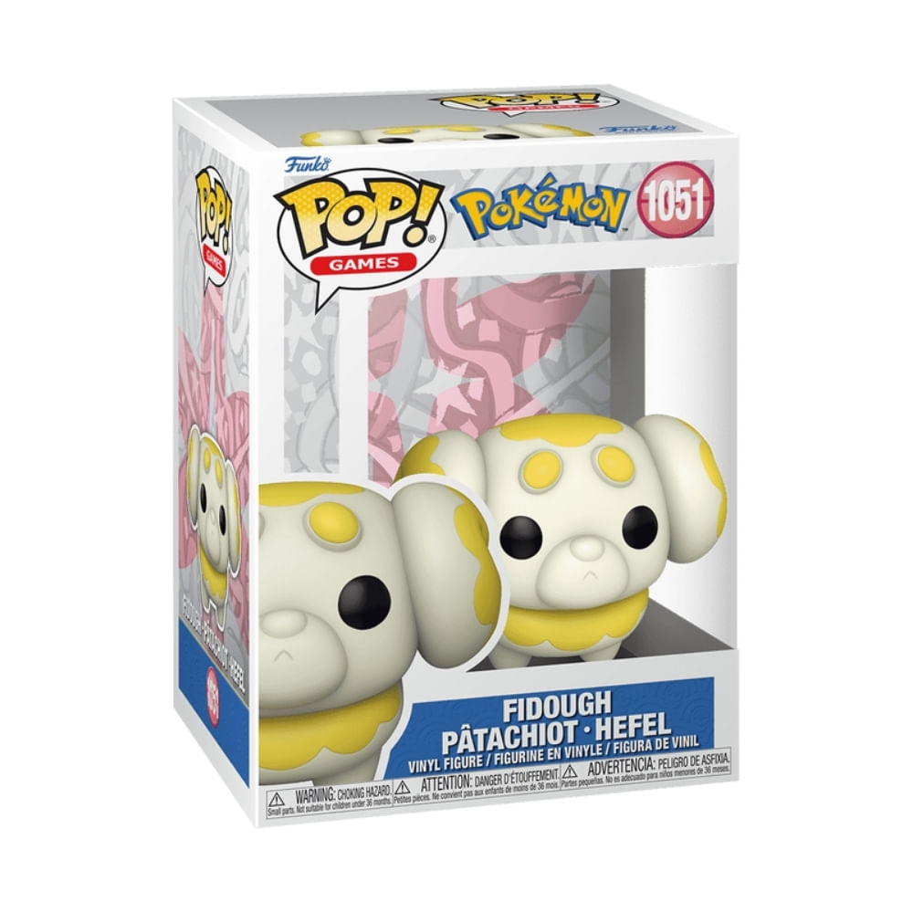 Boneco Funko Pop! Pokémon - Fidough - Imagem 3