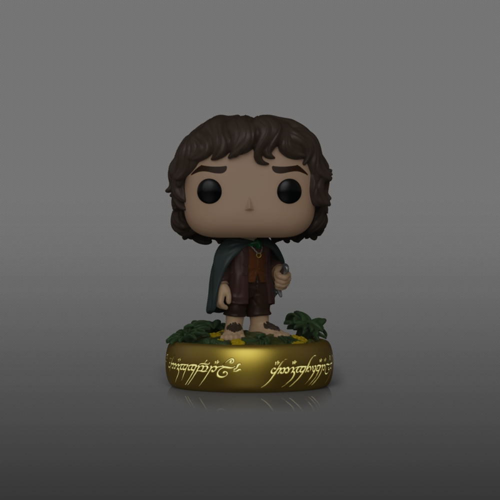 Boneco Funko Pop! Exclusivo O Senhor dos Anéis - Frodo Bolseiro (Glow) - Imagem 2