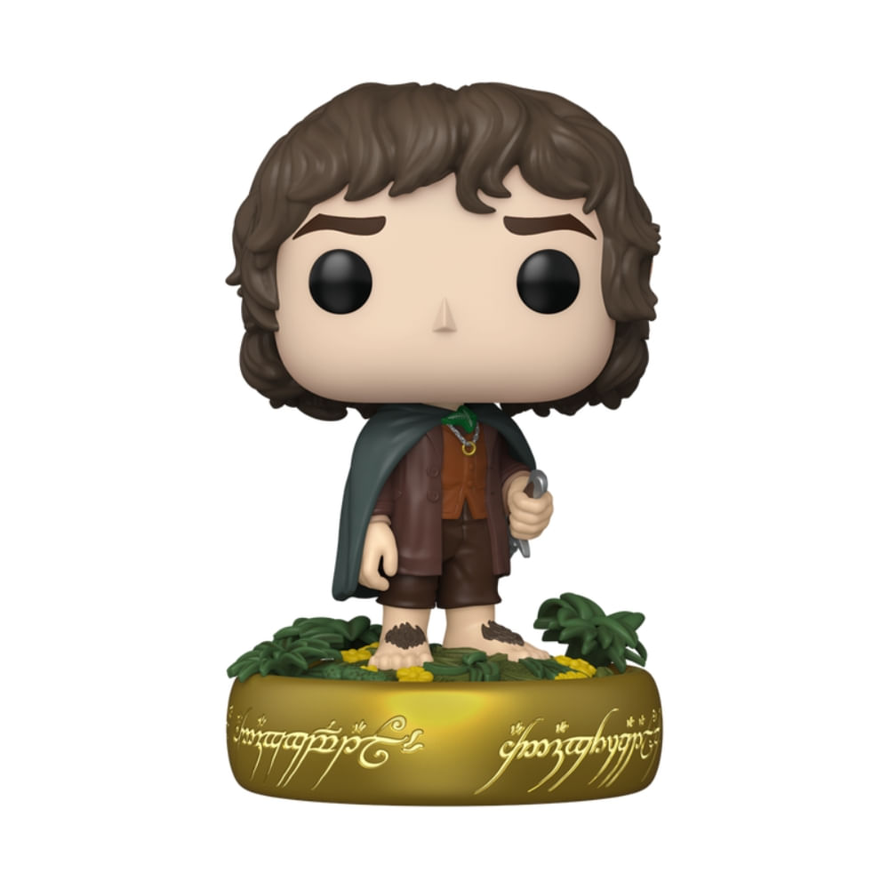 Boneco Funko Pop! Exclusivo O Senhor dos Anéis - Frodo Bolseiro (Glow) - Imagem 4