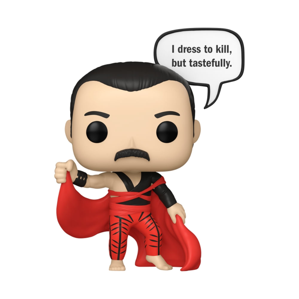 Boneco Funko Pop! Sayings - Freddie Mercury (I Dress to Kill) - Imagem 2