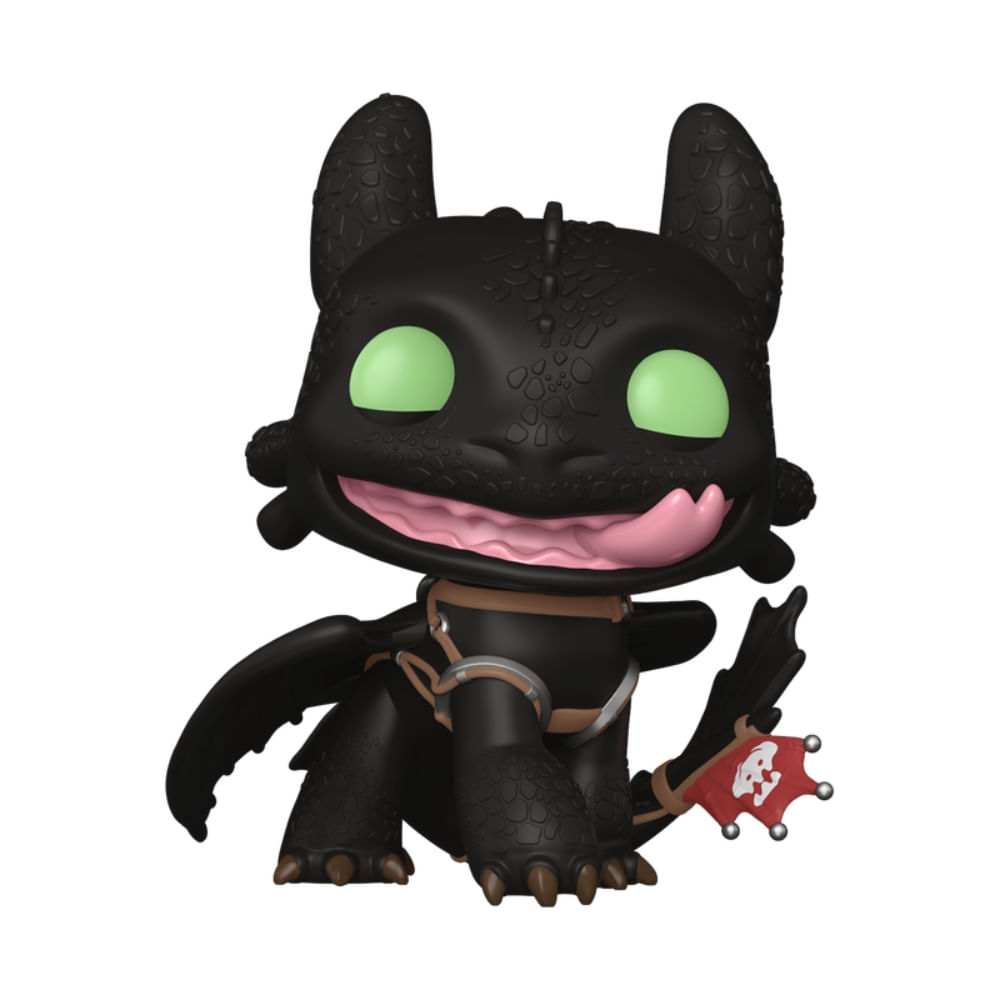 Boneco Funko Pop! Exclusivo Como Treinar o Seu Dragão - Banguela Sorrindo - Imagem 3