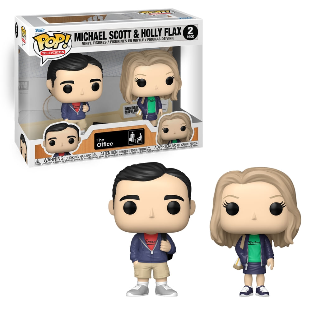 Boneco Funko Pop! The Office - Michael & Holly no Picnic