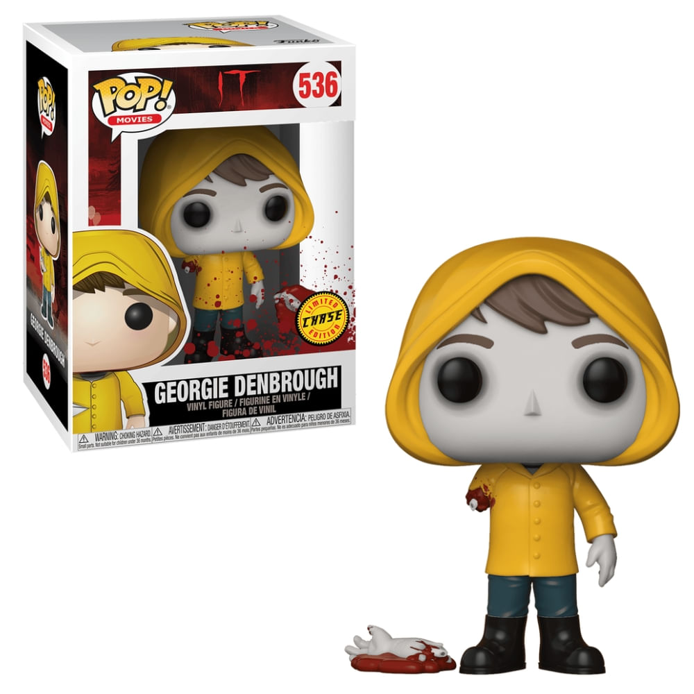 Boneco Funko Pop! IT A Coisa - Georgie com Chase - Imagem 2