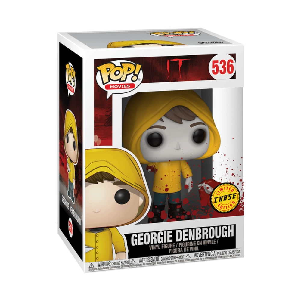 Boneco Funko Pop! IT A Coisa - Georgie com Chase - Imagem 3