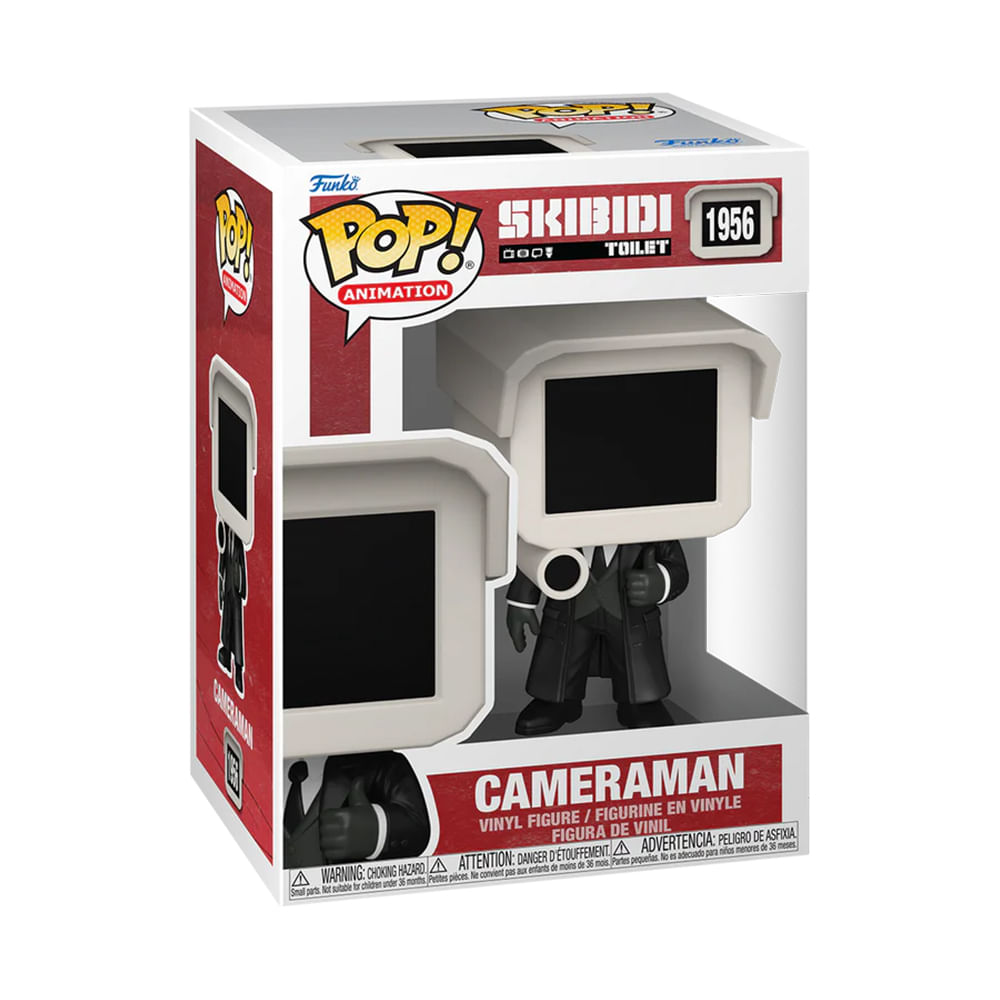 Boneco Funko Pop! Skibidi Toilet - Cameraman - Imagem 3