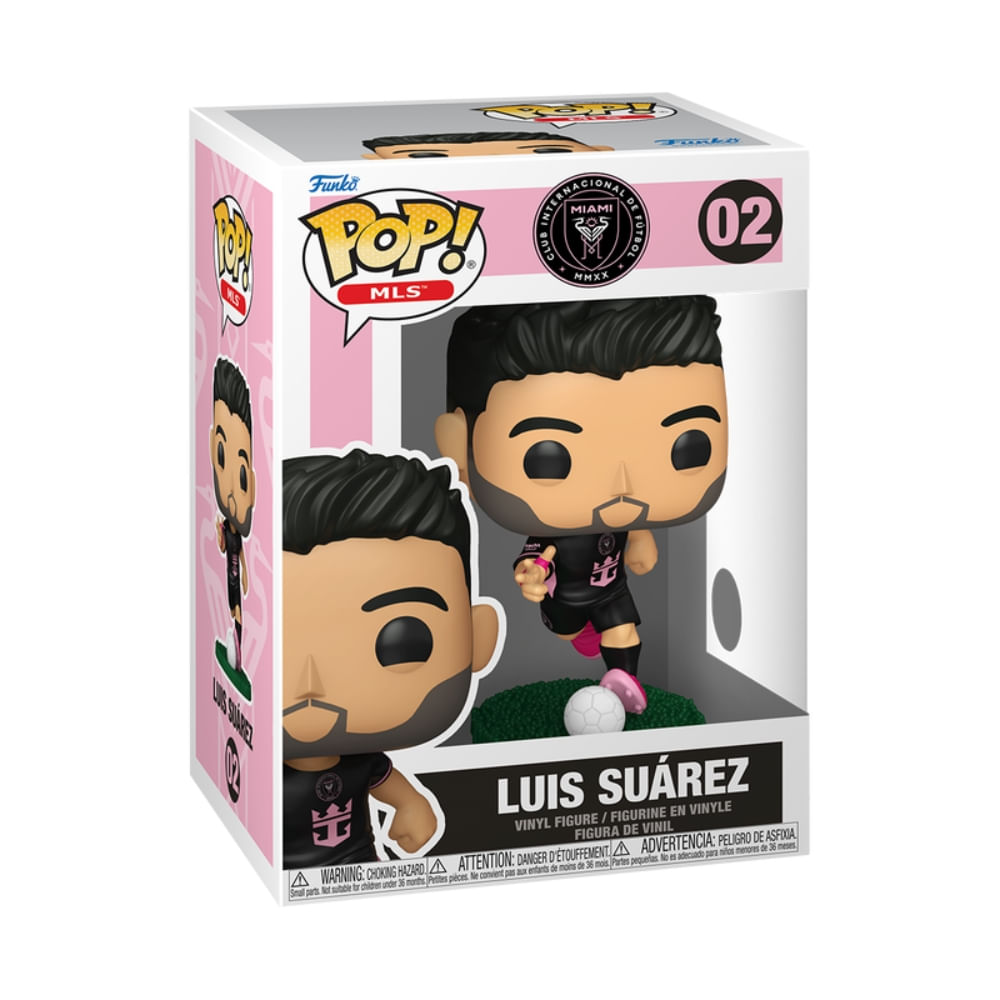 Boneco Funko Pop! Inter Miami - Luis Suarez - Imagem 3