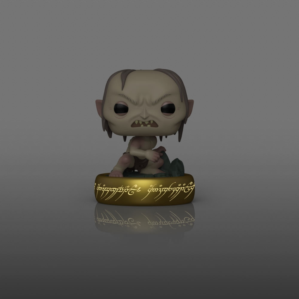 Boneco Funko Pop! Exclusivo O Senhor dos Anéis - Gollum (Glow) - Imagem 4