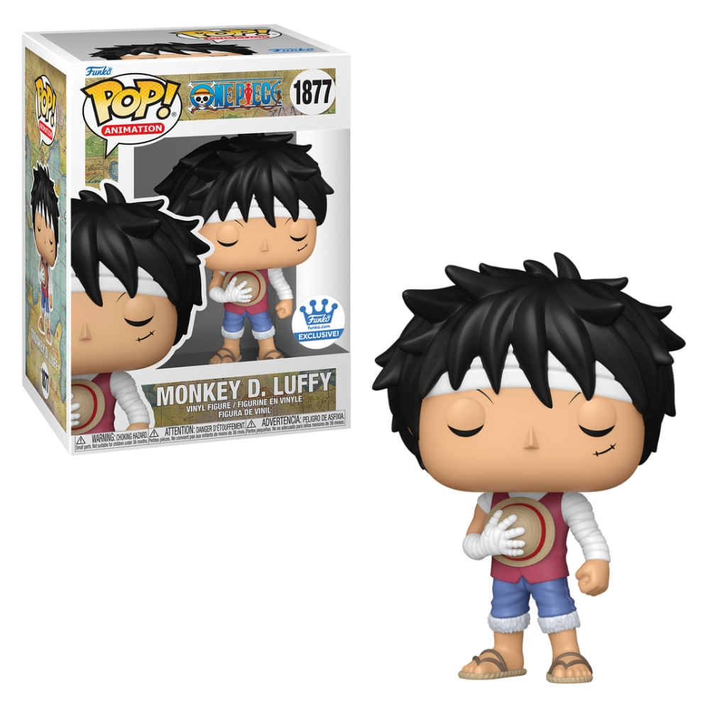 Boneco Funko Pop! One Piece - Luffy em Marineford