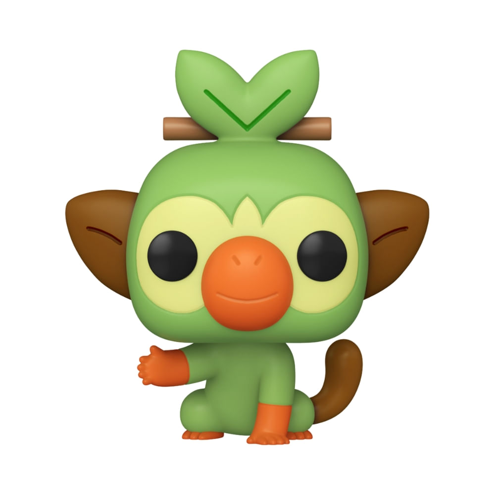 Boneco Funko Pop! Pokémon - Grookey - Imagem 3
