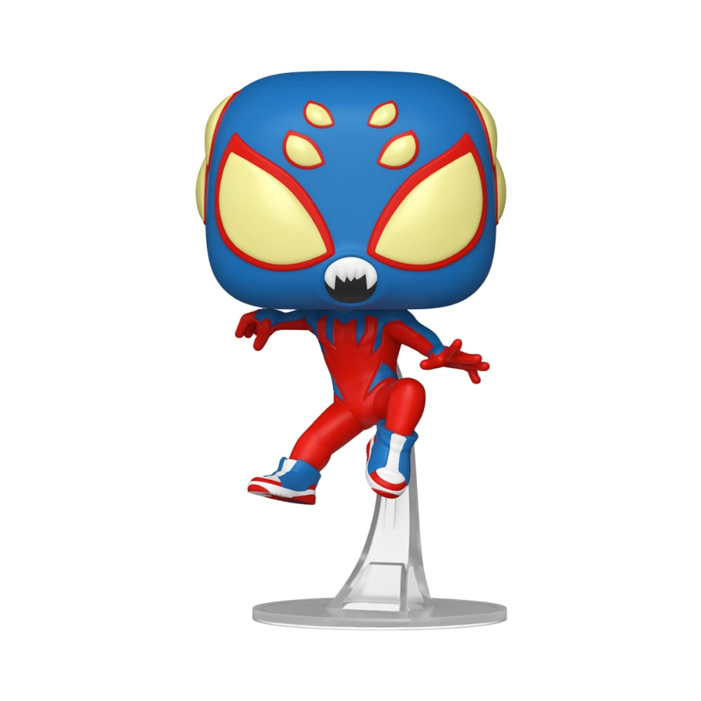 Boneco Funko Pop! Edição Limitada Marvel Comics Spider-Boy – Spider-Boy com Presas - Imagem 3