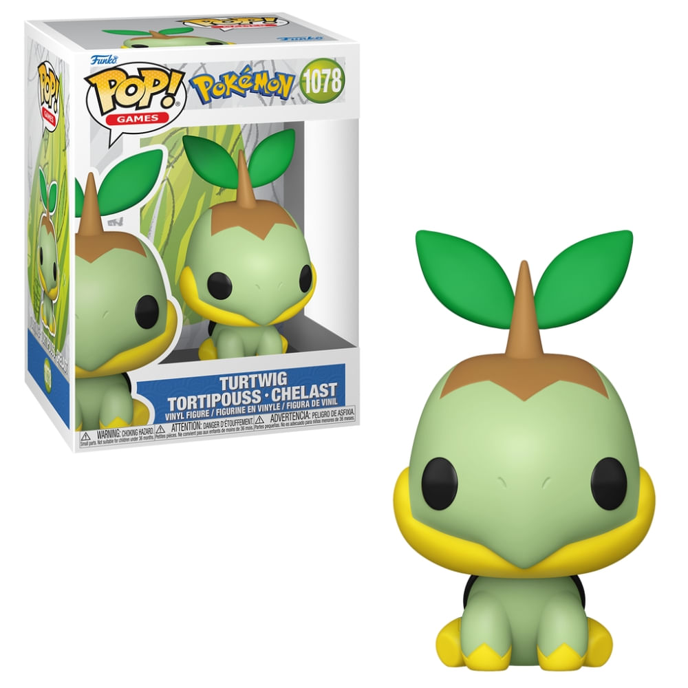 Boneco Funko Pop! Pokémon - Turtwig
