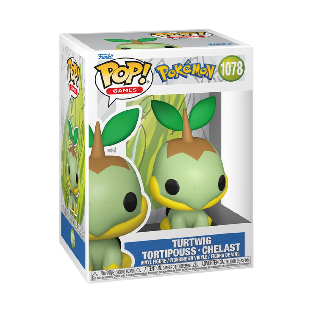 Boneco Funko Pop! Pokémon - Turtwig - Imagem 2