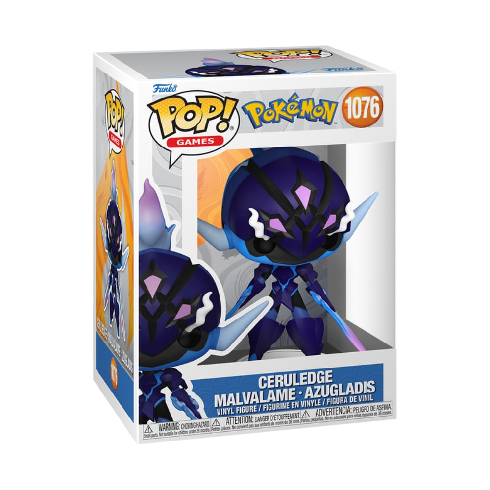 Boneco Funko Pop! Pokémon - Ceruledge - Imagem 3