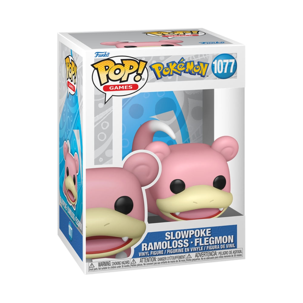 Boneco Funko Pop! Pokémon - Slowpoke - Imagem 2
