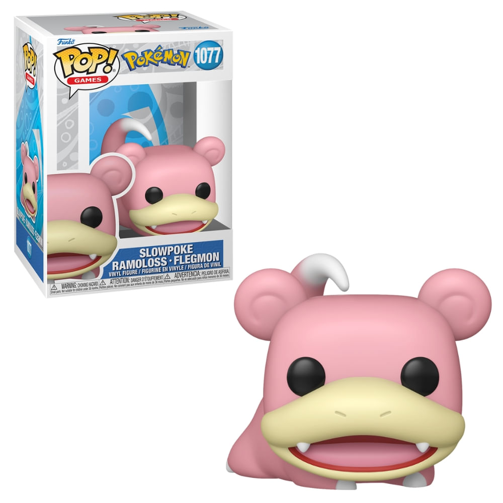 Boneco Funko Pop! Pokémon - Slowpoke