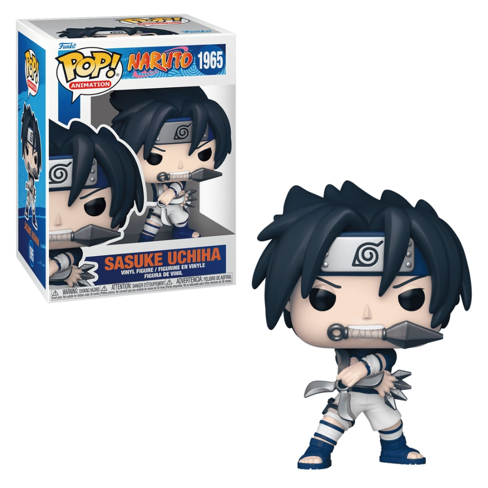 Boneco Funko Pop! Naruto Clássico - Sasuke