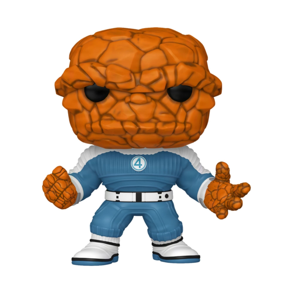 Boneco Funko Pop! Marvel Quarteto Fantástico - O Coisa - Imagem 2