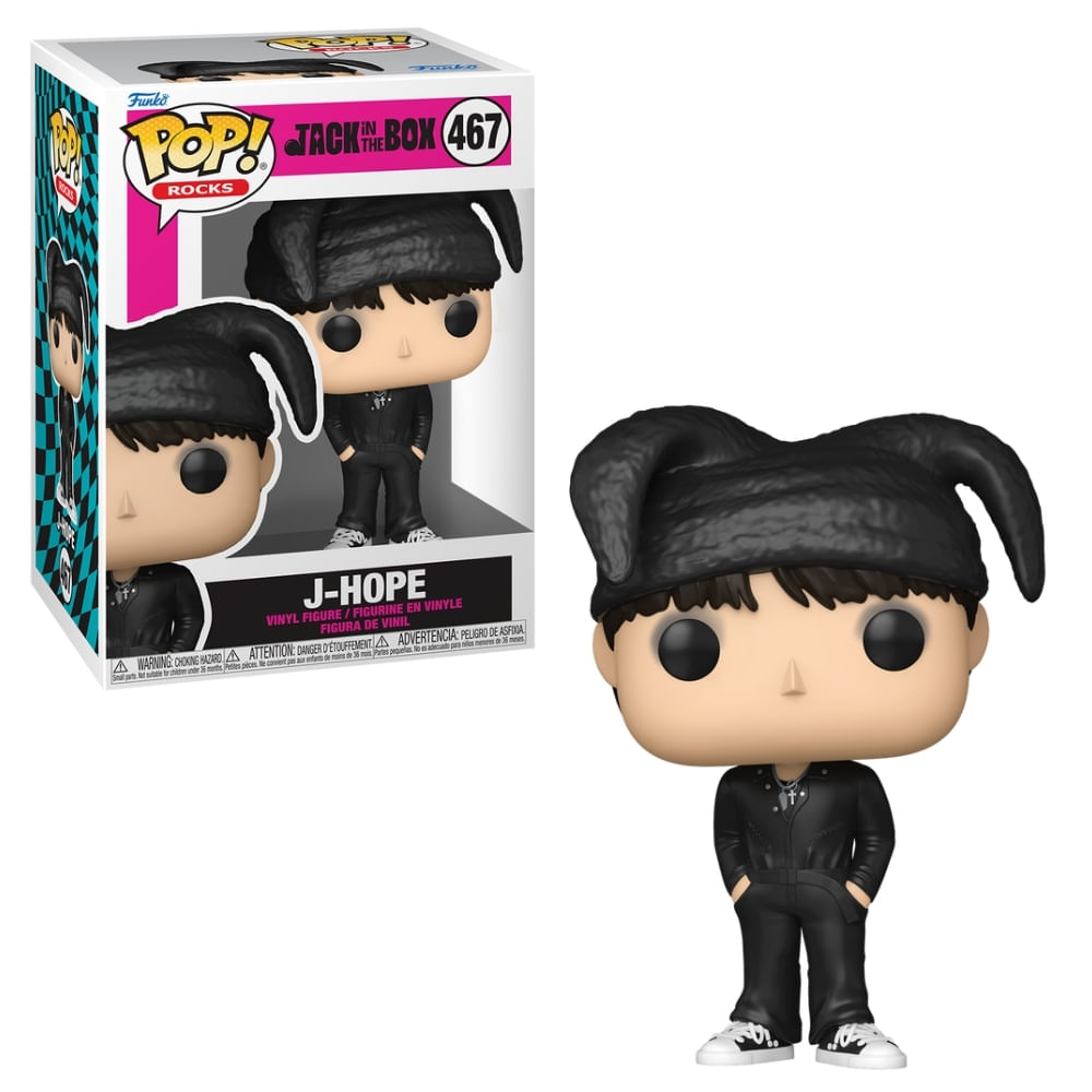 Boneco Funko Pop! Rocks BTS Solo - J-Hope (More)