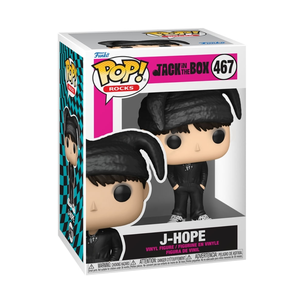 Boneco Funko Pop! Rocks BTS - J-Hope (More) - Imagem 3