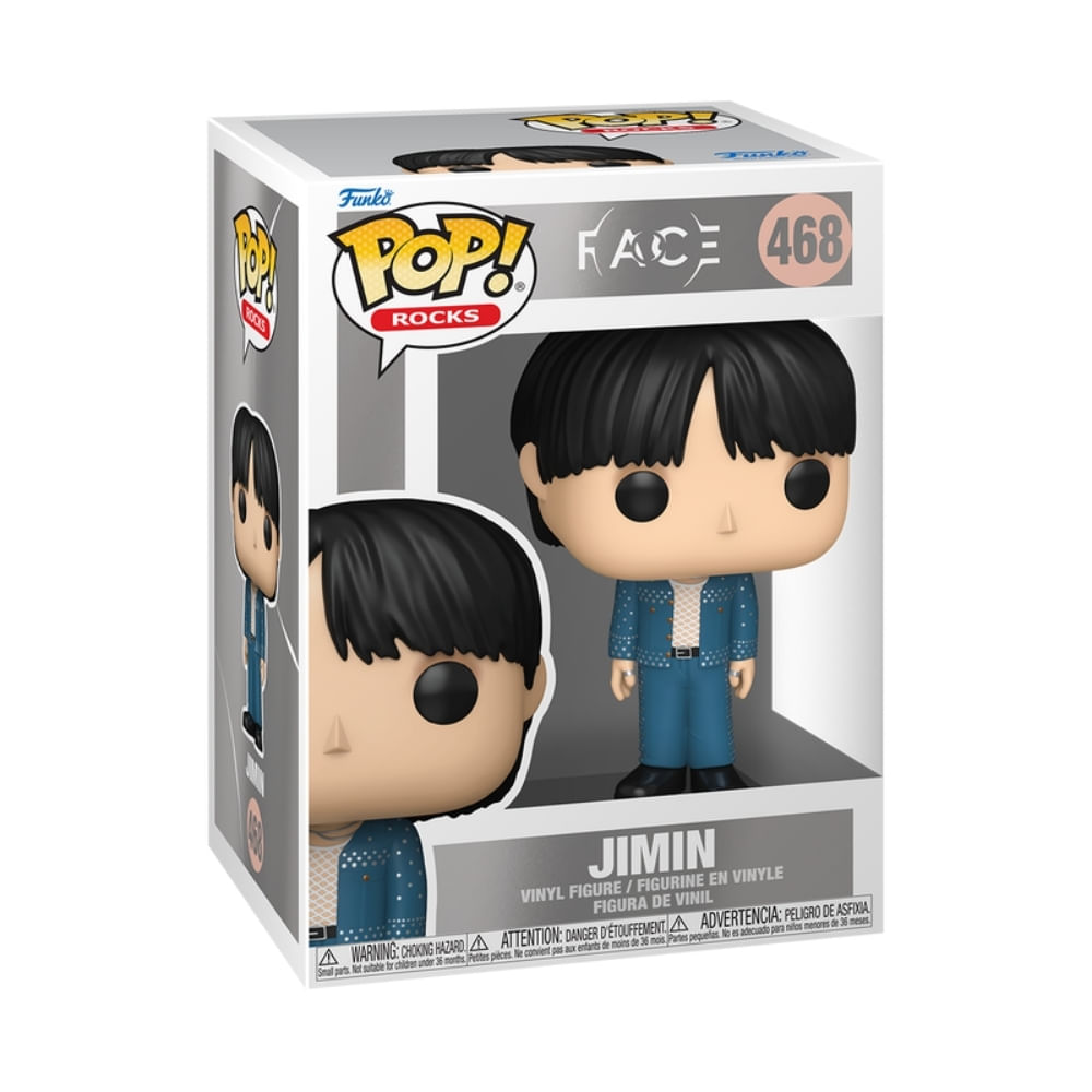Boneco Funko Pop! Rocks BTS - Jimin (Like Crazy) - Imagem 2