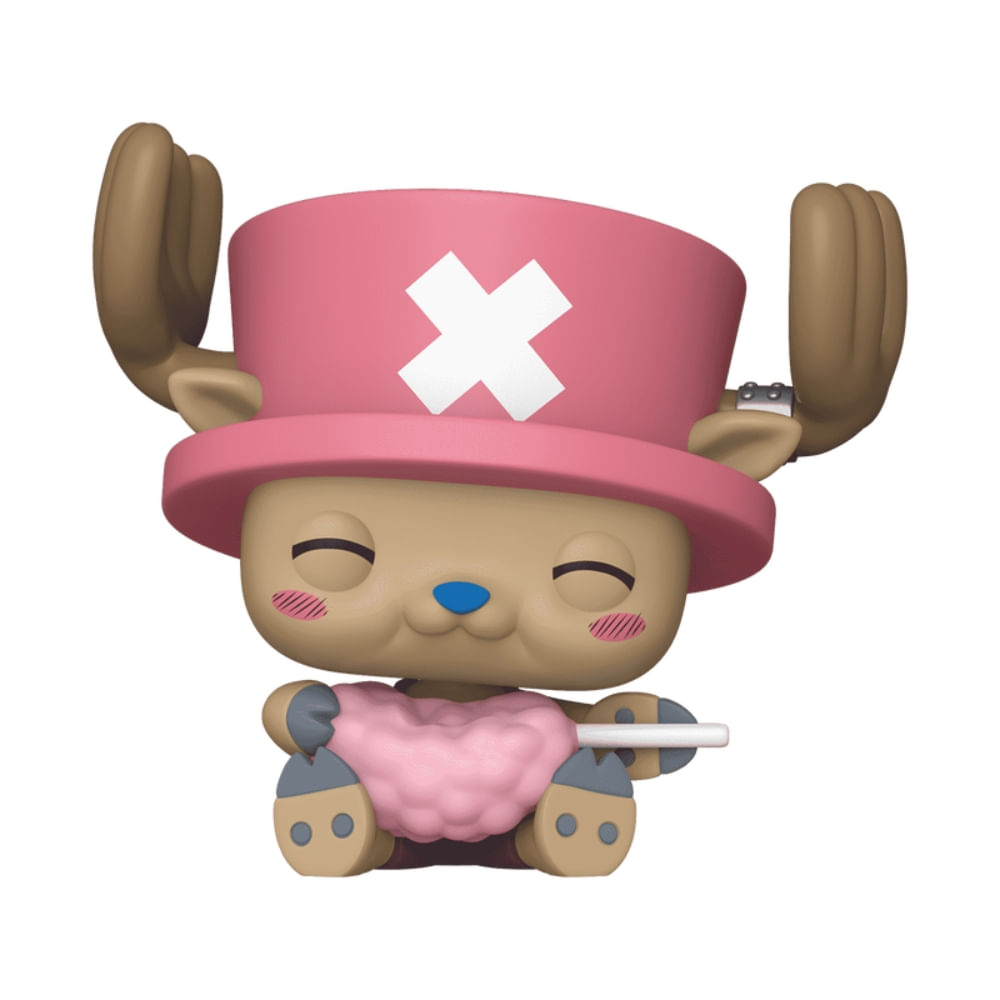 Boneco Funko Pop! One Piece - Chopper com Algodão Doce - Imagem 2