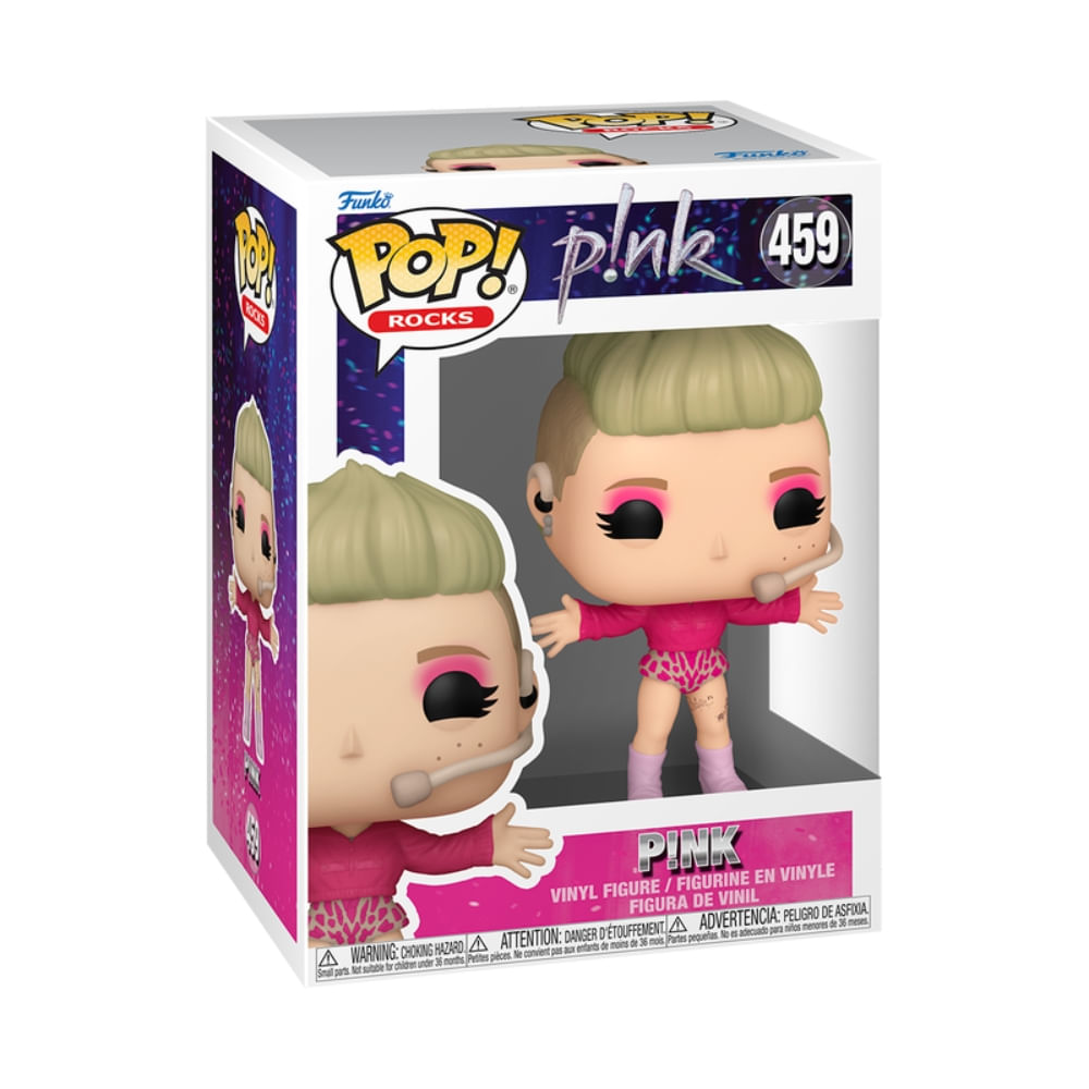 Boneco Funko Pop! Rocks P!nk - Trustfall - Imagem 2