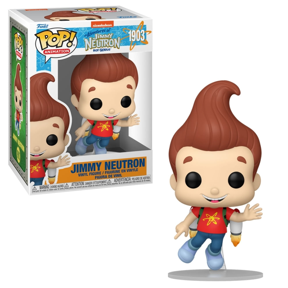 Boneco Funko Pop! Jimmy Neutron - Jimmy