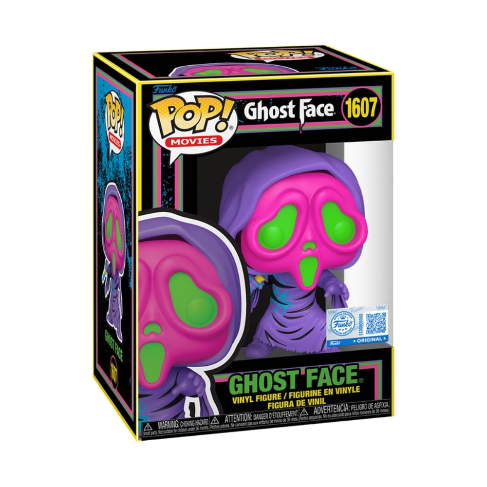 Boneco Funko Pop! Ghostface - Ghostace Neon - Imagem 2