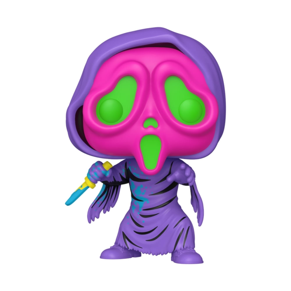 Boneco Funko Pop! Ghostface - Ghostace Neon - Imagem 3