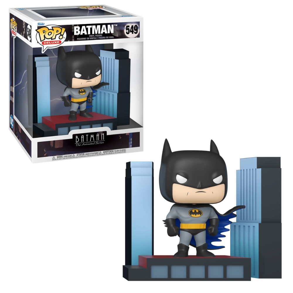 Boneco Funko Pop! Deluxe DC Comics Batman A Série Animada