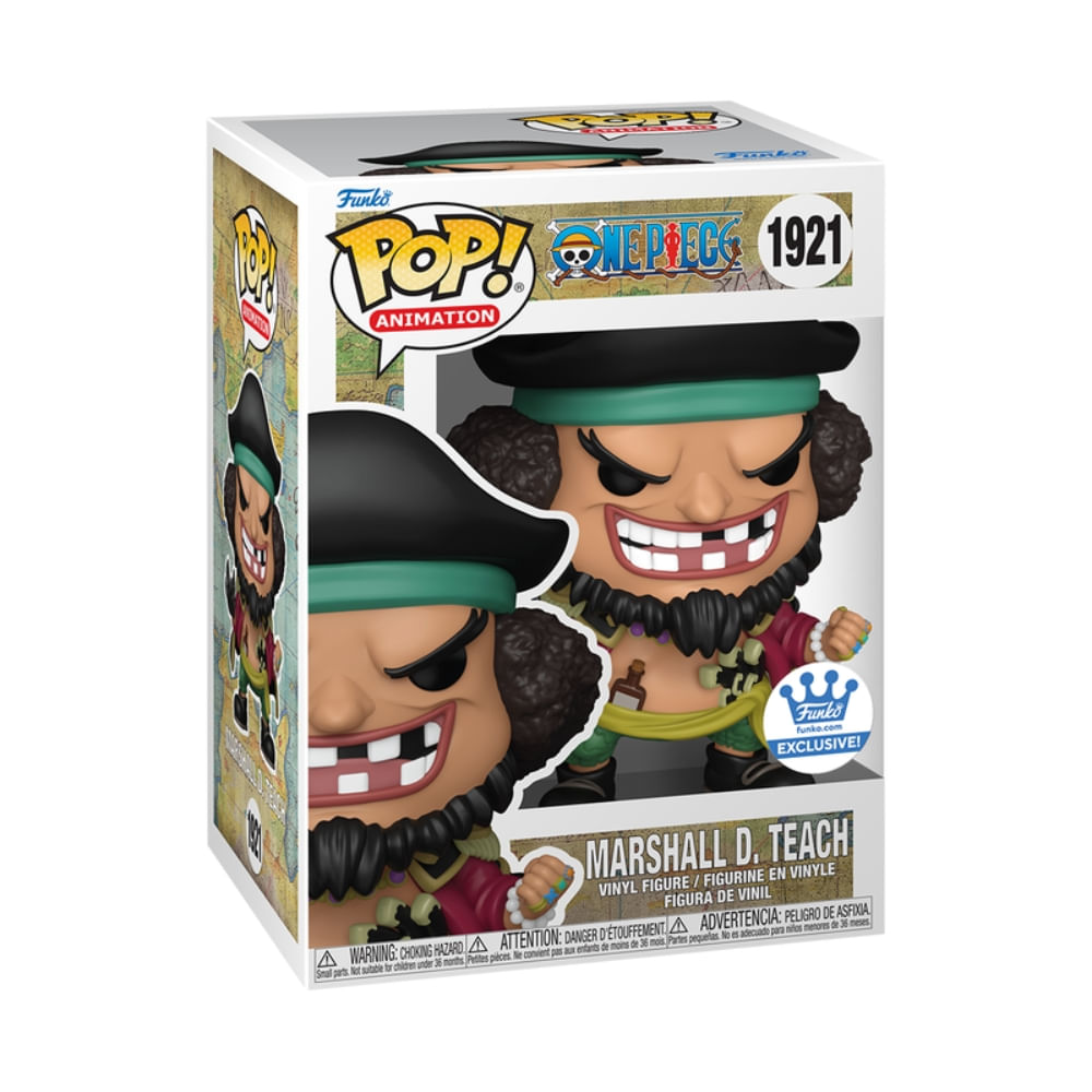 Boneco Funko POP! One Piece - Marshall D. Teach com Chase - Imagem 3