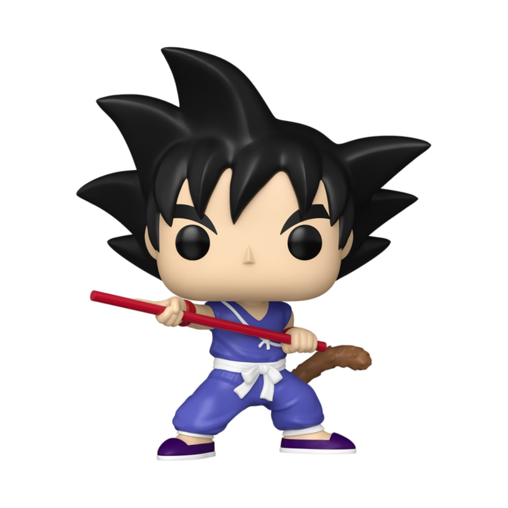 Boneco Funko Pop! Dragon Ball - Goku com Nyoibou - Imagem 3