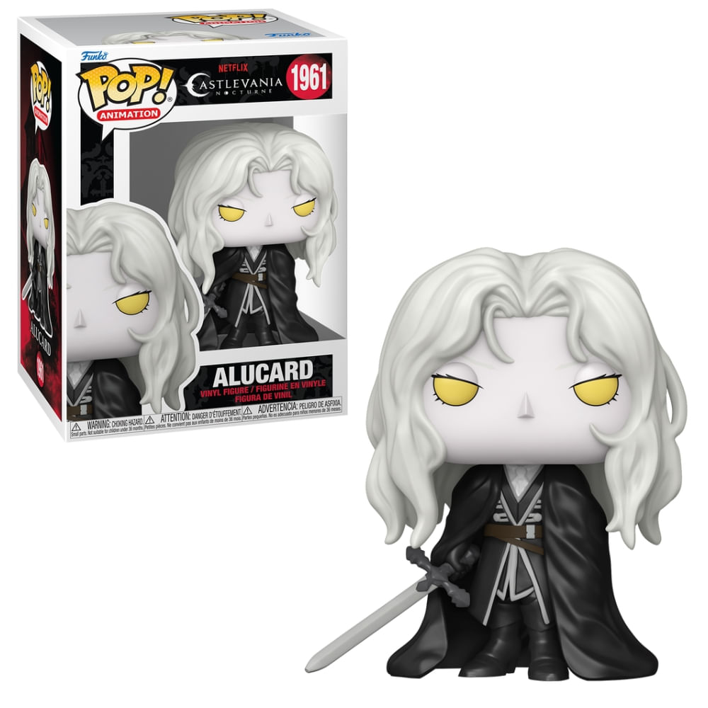 Boneco Funko Pop! Castlevania Noturno - Alucard