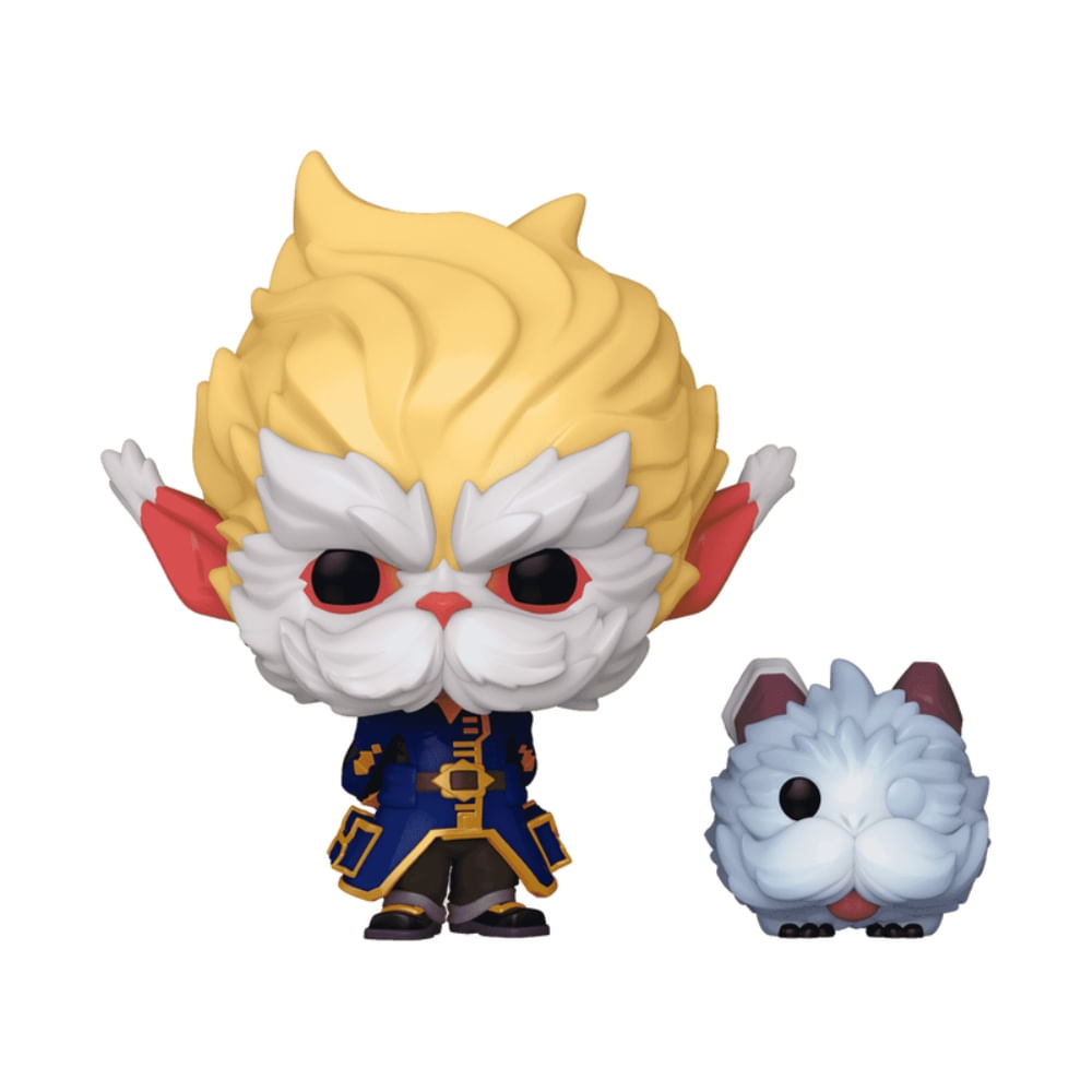 Boneco Funko Pop! & Buddy Arcane League of Legends - Heimerdinger com Poro - Imagem 3
