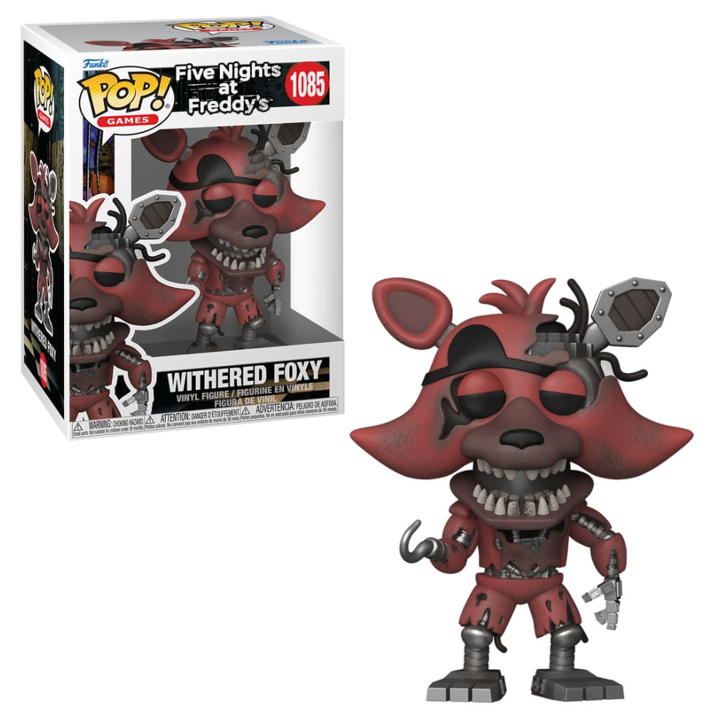 Boneco Funko Pop! Five Nights at Freddy's - Withered Foxy