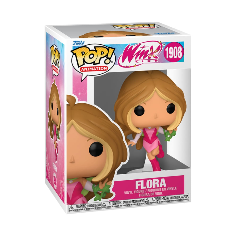 Boneco Funko Pop! Clube das Winx - Flora - Imagem 2