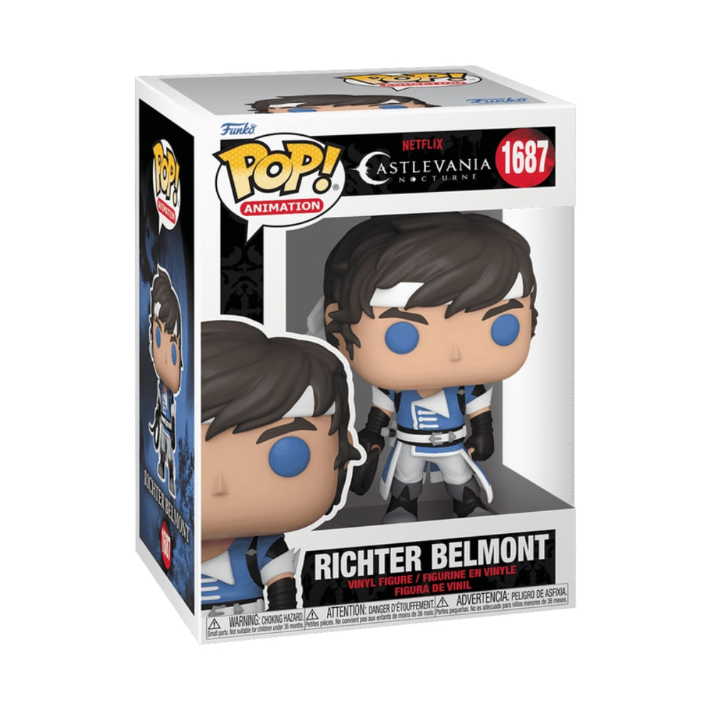 Boneco Funko Pop! Castlevania Noturno - Richter Belmont - Imagem 3