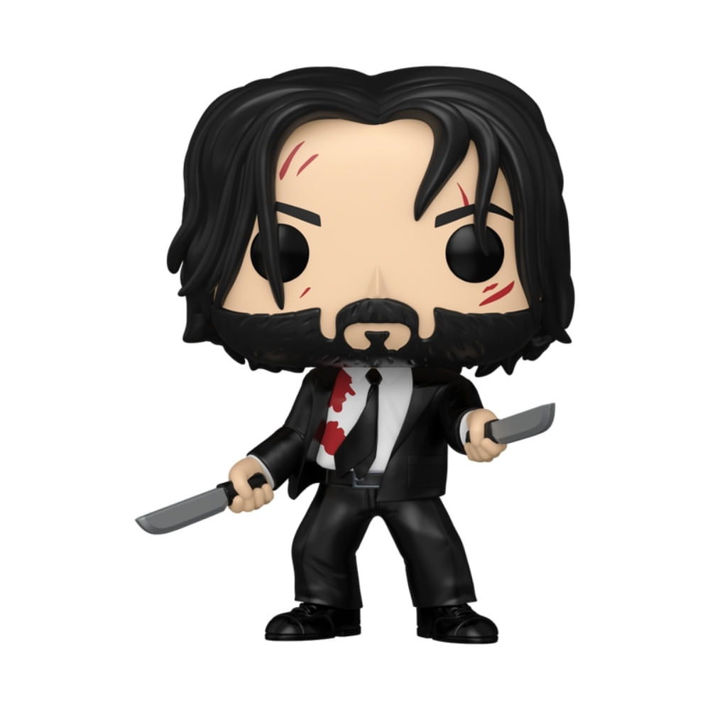 Boneco Funko Pop! John Wick - John Wick com duas facas - Imagem 2