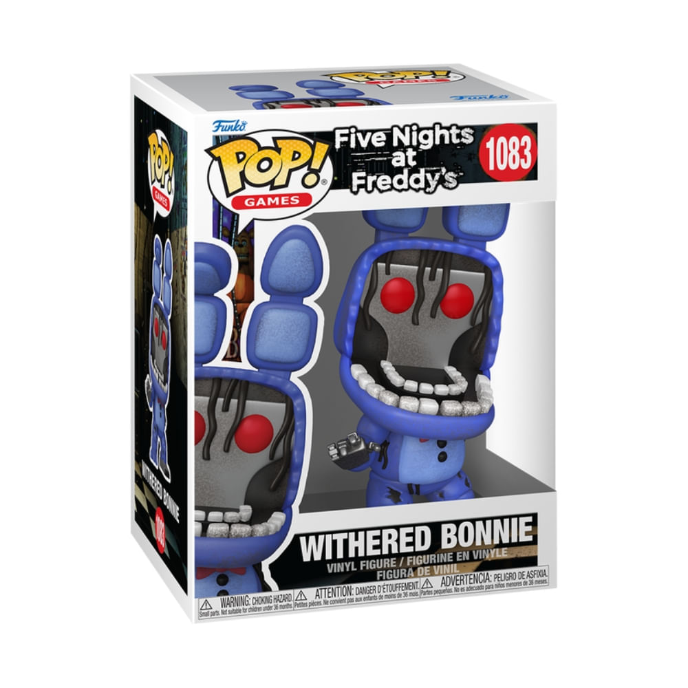 Boneco Funko Pop! Five Nights at Freddy's - Withered Bonnie - Imagem 3