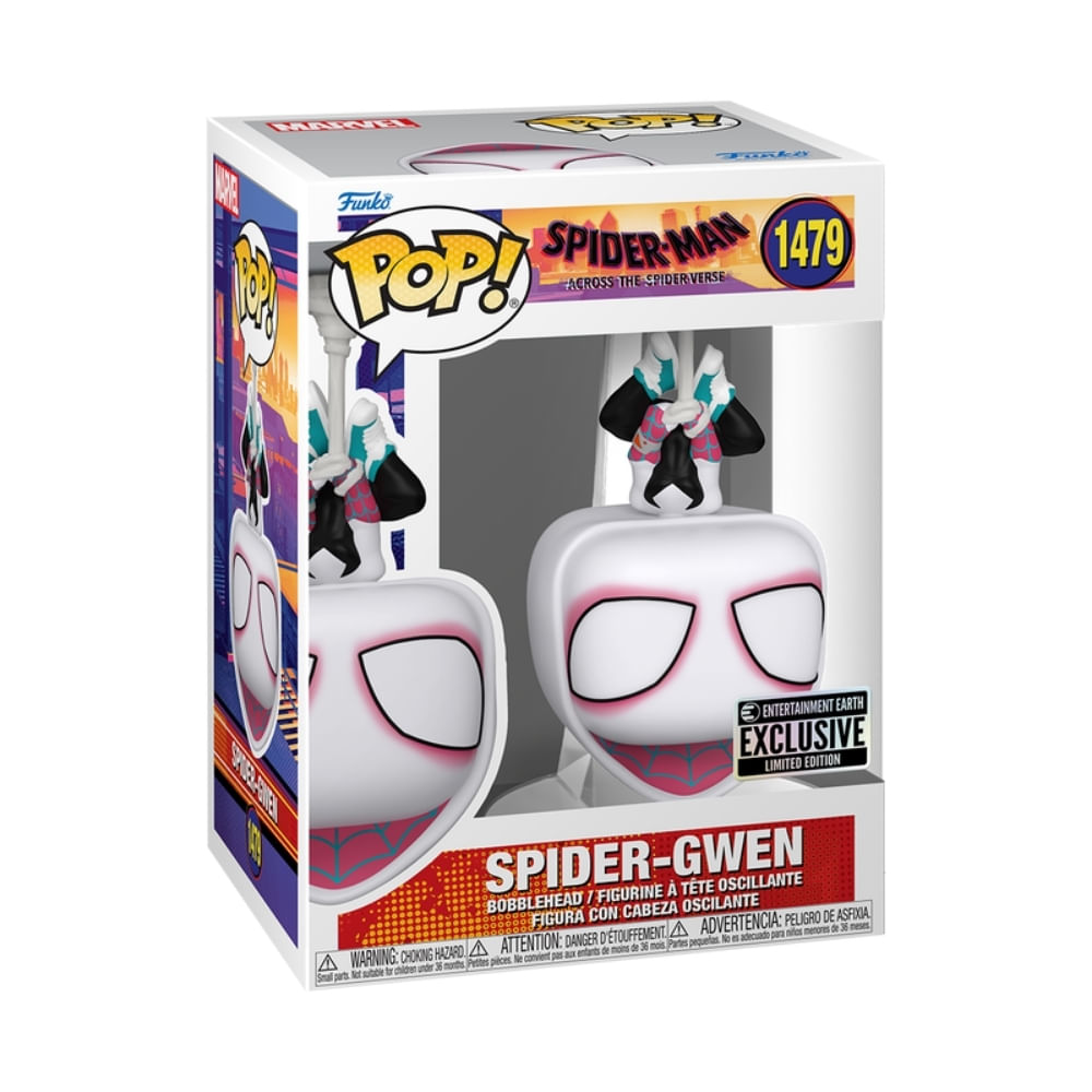Boneco Funko Pop! Marvel Homem-Aranha Através do Aranhaverso - Spider Gwen - Imagem 3