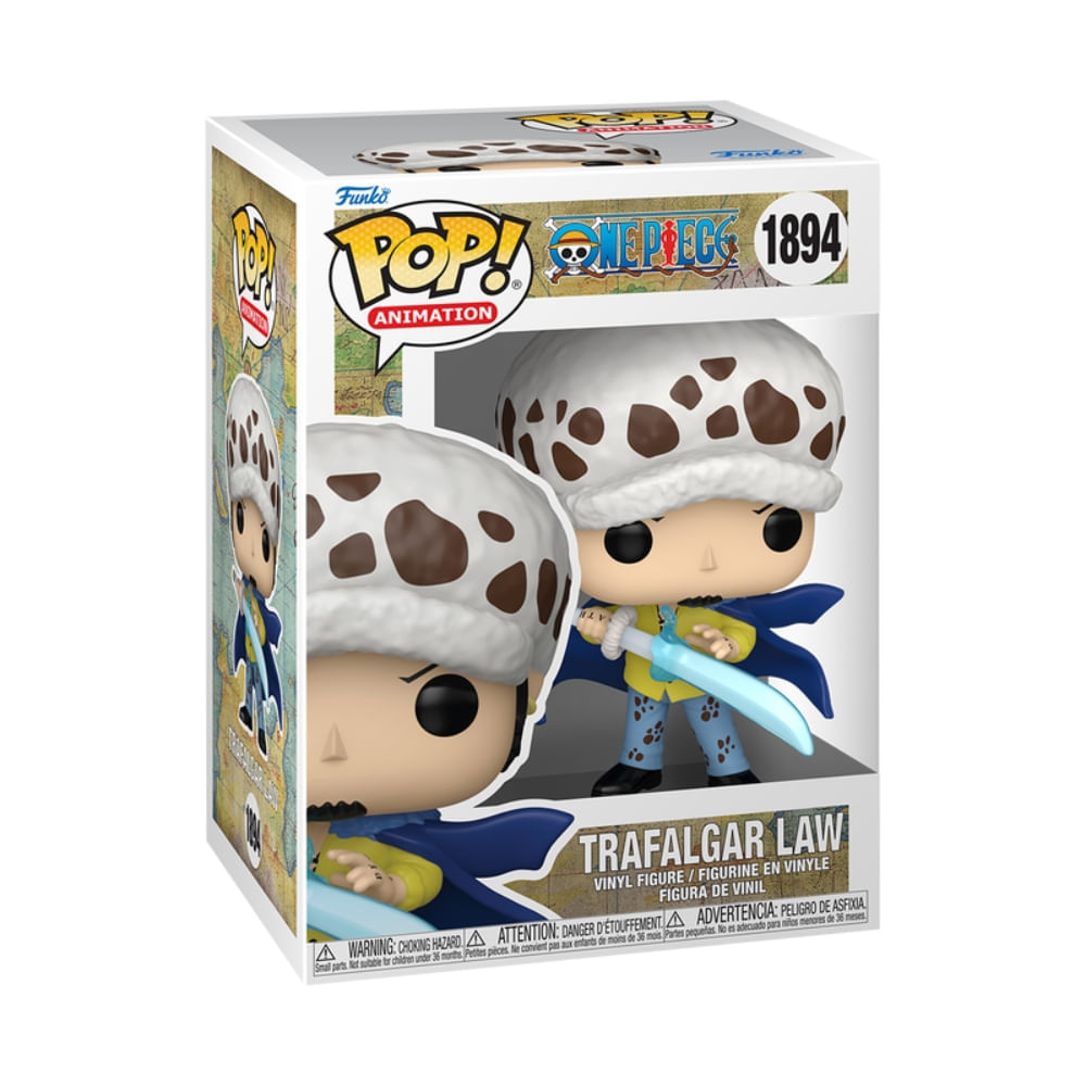 Boneco Funko Pop! One Piece - Trafalgar Law - Imagem 3