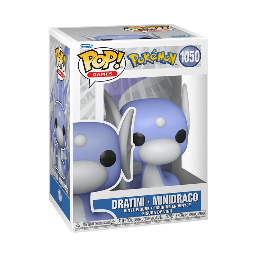 Boneco Funko Pop! Pokémon - Dratini - Imagem 3