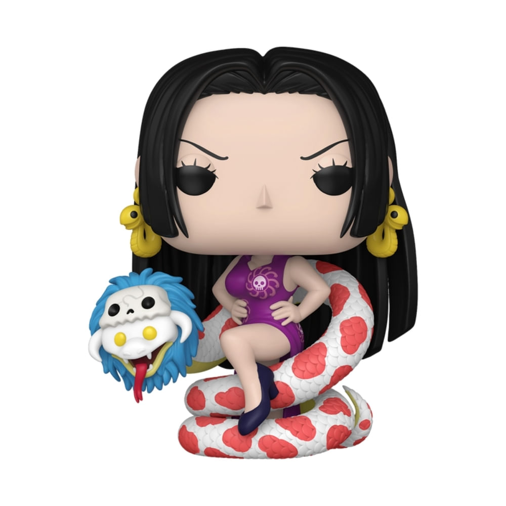 Boneco Funko Pop! Plus One Piece - Boa Hancock com Serpente - Imagem 3