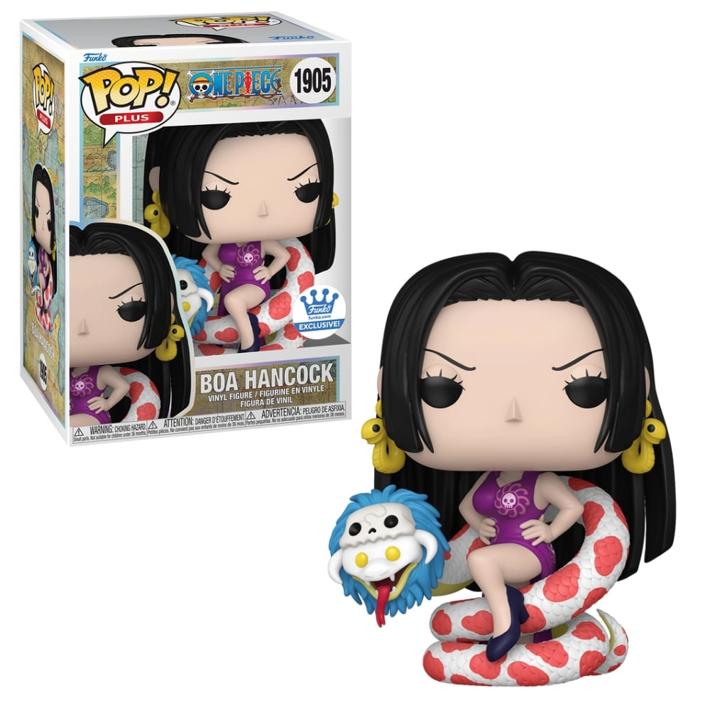 Boneco Funko Pop! One Piece - Boa Hancock com Serpente