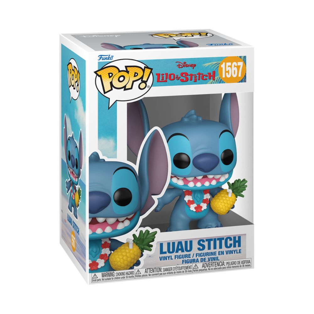 Boneco Funko Pop! Disney Lilo & Stitch - Luau Stitch - Imagem 3